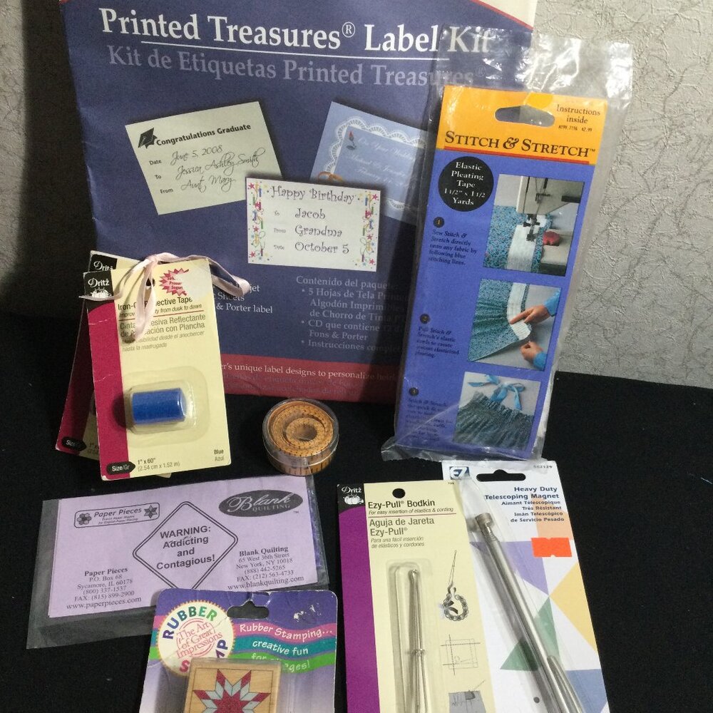 NEW Sewing and craft notions